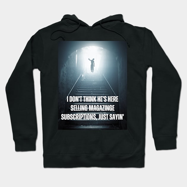 Zombie Door to Door Hoodie by ZombieTeesEtc